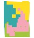 Trio de carnets A6 Pixel