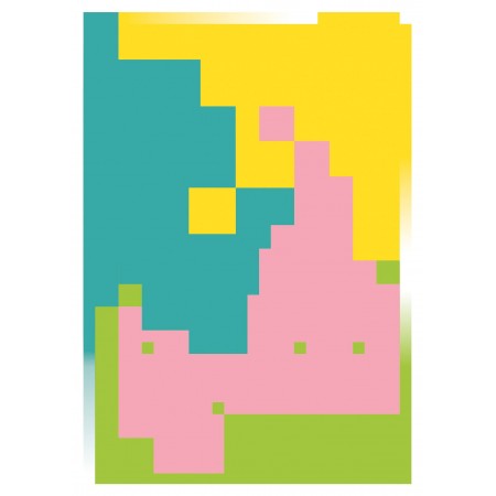 Trio de carnets A6 Pixel