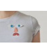 Monochromatiques - pin's visage