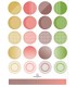 Stickers color palette - earth
