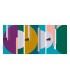 Trio de carnets A6 Arty