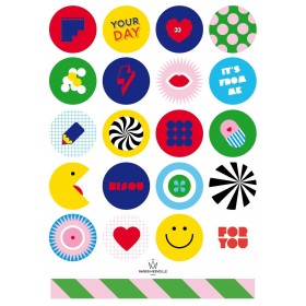 Stickers happy & funny