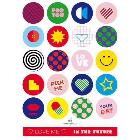 Stickers happy & funny
