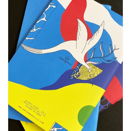 Trio de carnets A6 Envol