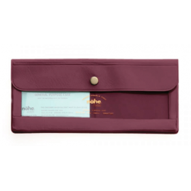 Pochette nähe bordeaux - wide size