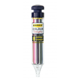 Crayon de couleur 8 en 1- Penco
