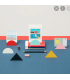 Photo clip geometric - Block design
