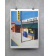 Affiche Pacific Coast Highway - Nao Tatsumi
