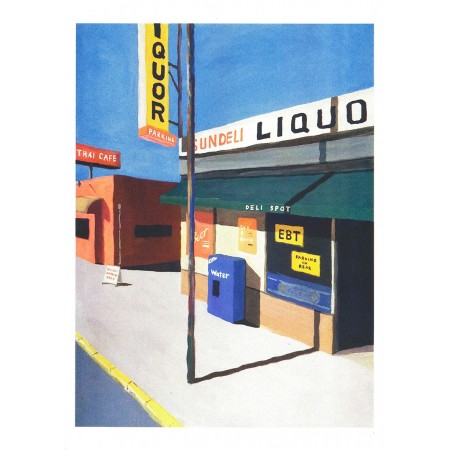 Affiche Pacific Coast Highway - Nao Tatsumi