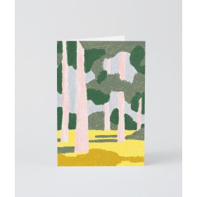 Carte 2 volets - Pink Forest