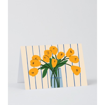 Carte 2 volets - Tulips