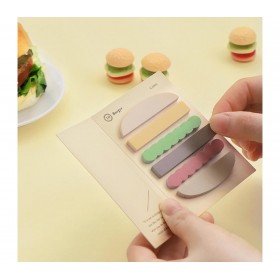 Sticky note hamburger