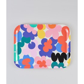 Plateau rectangulaire big - Floral