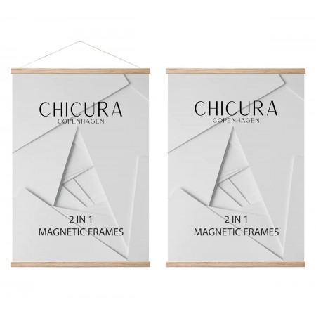 Cadre magnétique chêne - A4 - Chicura