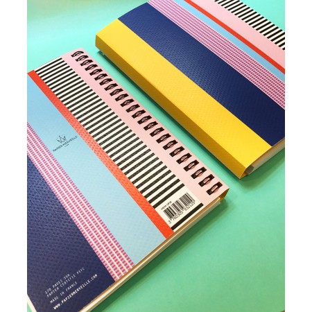 Cahier spirale A5 - Memphis