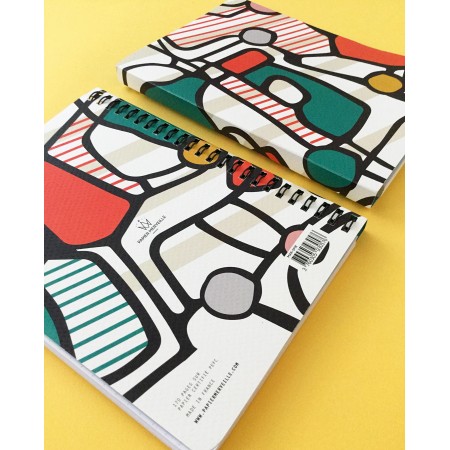 Cahier spirale A5 - Maronde