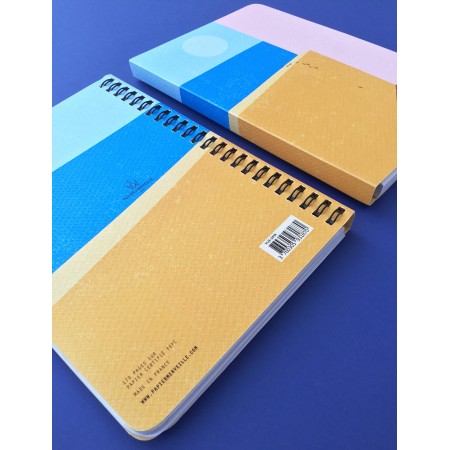 Cahier spirale A5 - Vue sur mer