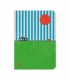 Cahier spirale A5 - Soleil rouge