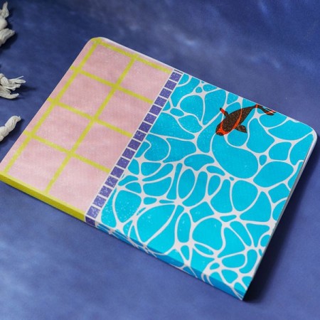 Cahier spirale A5 - Dans ma piscine