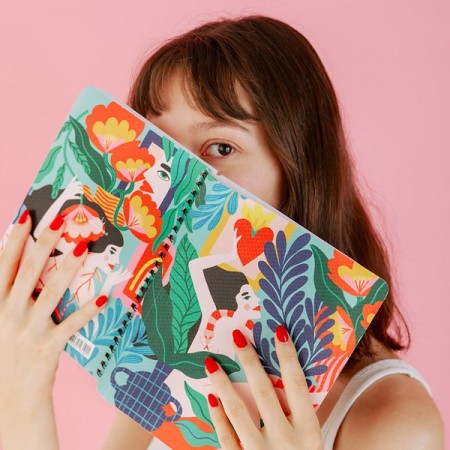 Cahier spirale A5 - Piment Martin