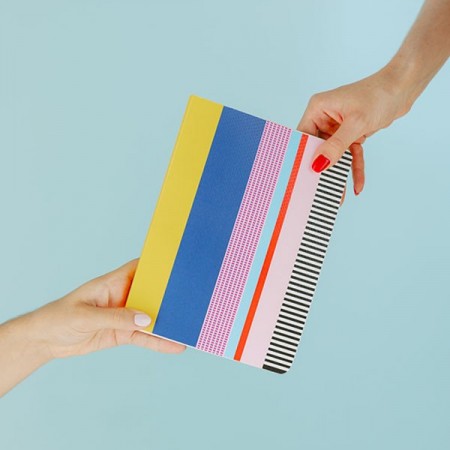 Cahier spirale A5 - Memphis