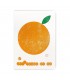 Cahier spirale A5 - Mandarine