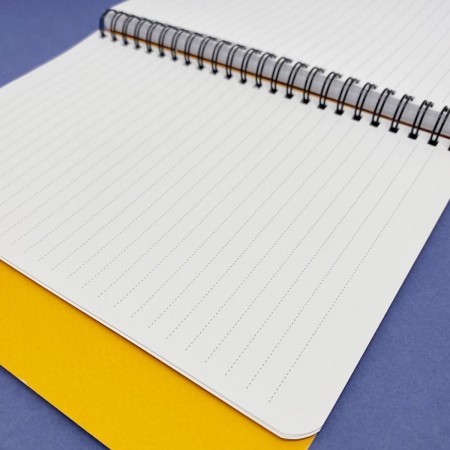Cahier spirale A5 - Mandarine