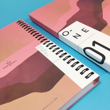 Cahier spirale A5 - Aqua