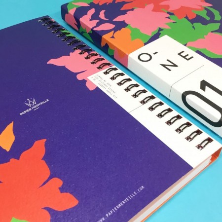 Cahier spirale A5 - Flower Monster