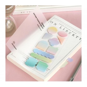 Index point sticky notes - Gradation