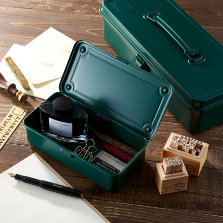 Boite en acier small beige - Toyo steel