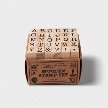 kit de tampon alphabet - Tools to Live By