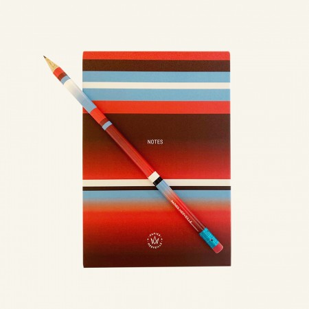 Bloc-notes de bureau-Red hot