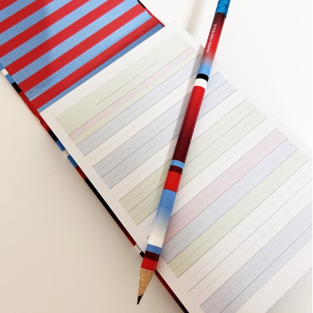 Bloc-notes de bureau-Red hot