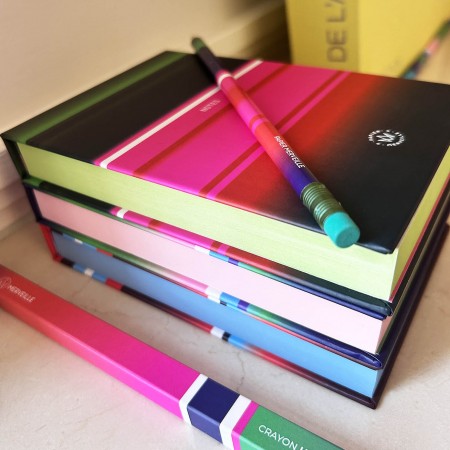 Bloc-notes de bureau-Red hot