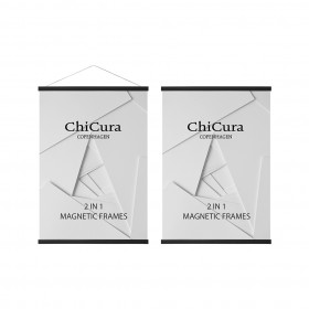 Cadre magnétique NOIR - A4 - Chicura