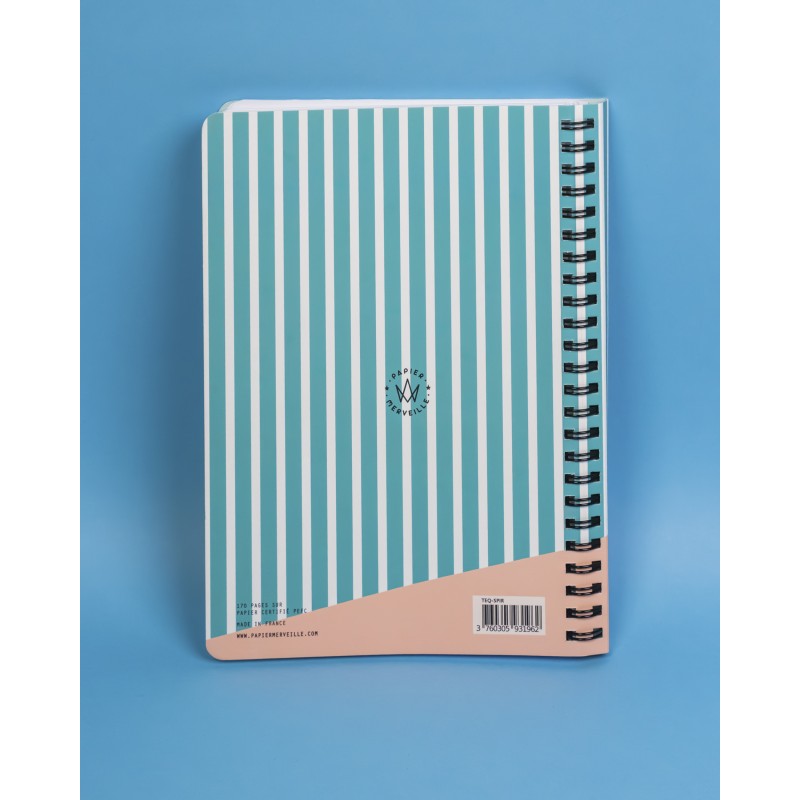Cahier spirale A5 - Teckel paradis